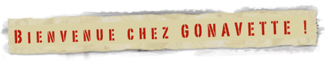 Bienvenue chez GONAVETTE !